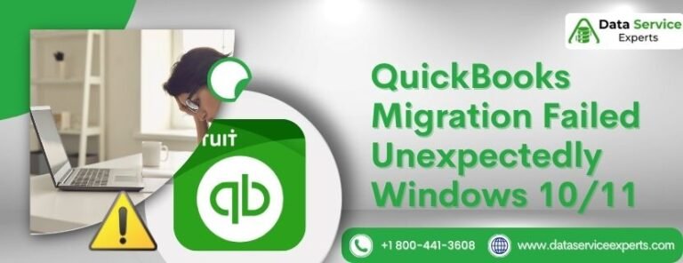 Resolved QuickBooks Migration Failed Unexpectedly Windows 1011 Issue