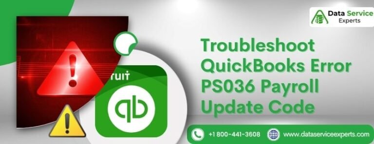Troubleshoot QuickBooks Error PS036 Payroll Update Code (1)