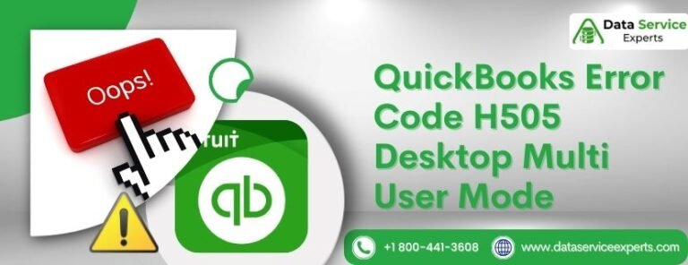 QuickBooks Error Code H505 Desktop Multi User Mode