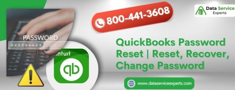 QuickBooks Password Reset Reset, Recover, Change Password
