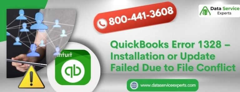 QuickBooks Error 1328 – Installation or Update Failed Due to File Conflict